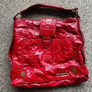 Matt & Nat mint condition red oversized bag